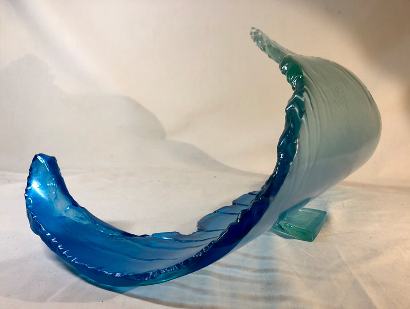 pipeline glass wave art surf award
